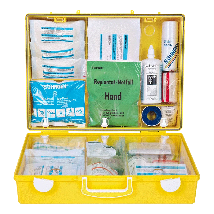 First Aid Extra+ Industry MT-CD gul | Förpackning (1 st)