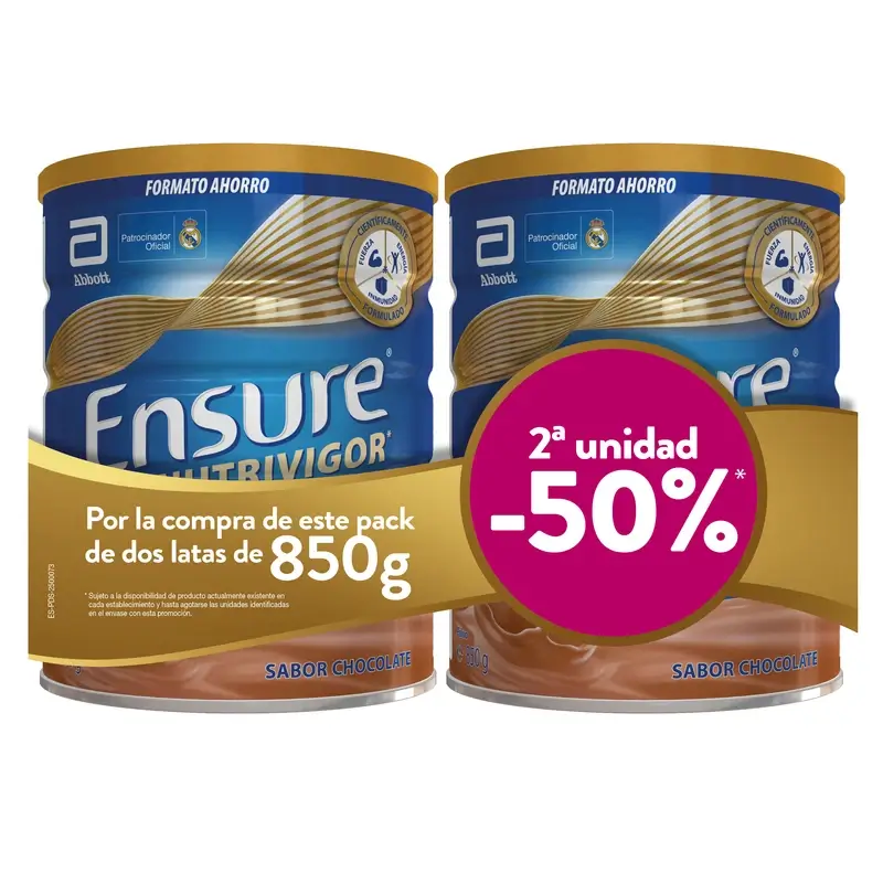 Ensure Nutrivigor Chocolate 2 x 850 g, 1,700 grams