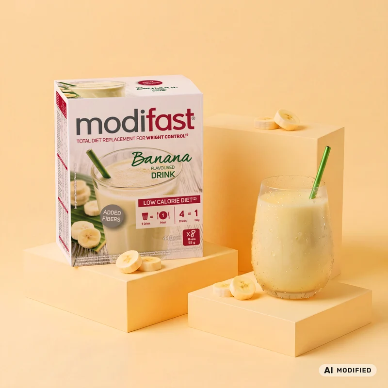 Modifast LCD Banana - 8 måltider