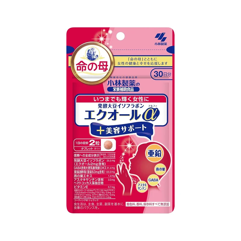 Equol Supplement: Japanese Soy Isoflavone for Women's Beauty Support