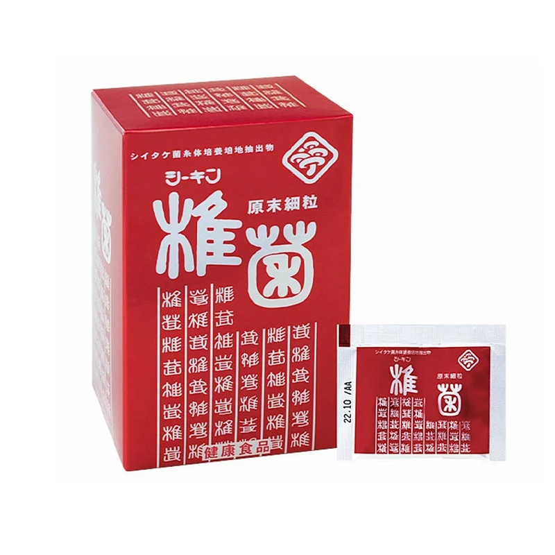 LEM Shiitake Mushroom Mycelia Extract | Japanese Immune Support Powder | 30 Sachets
