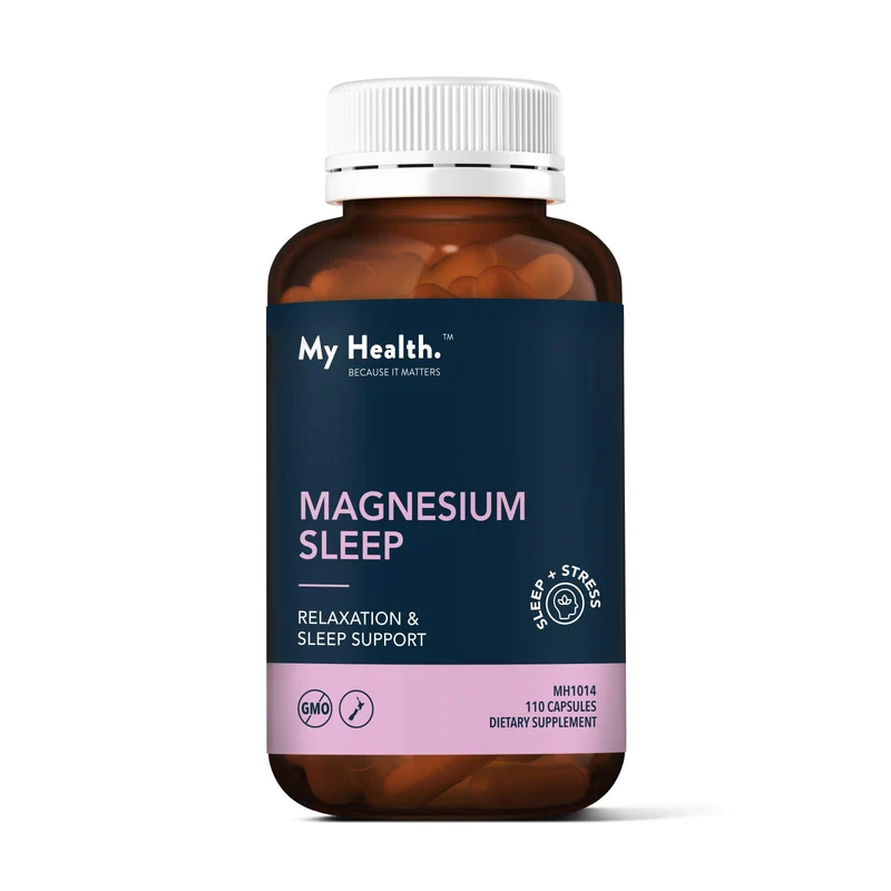 My Health Magnesium Sleep Capsules 110 Count