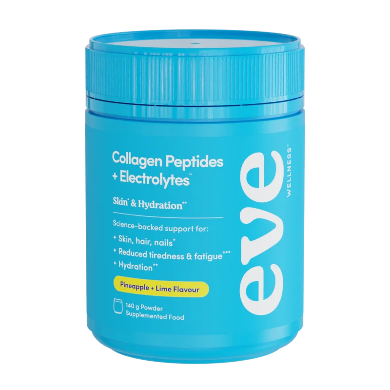 Eve Wellness Collagen Peptides + Electrolytes - Pineapple & Lime