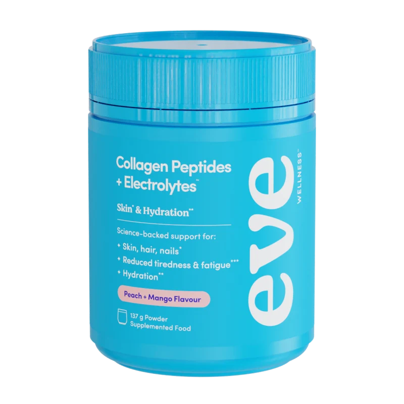 Eve Wellness Collagen Peptides + Electrolytes - Peach & Mango