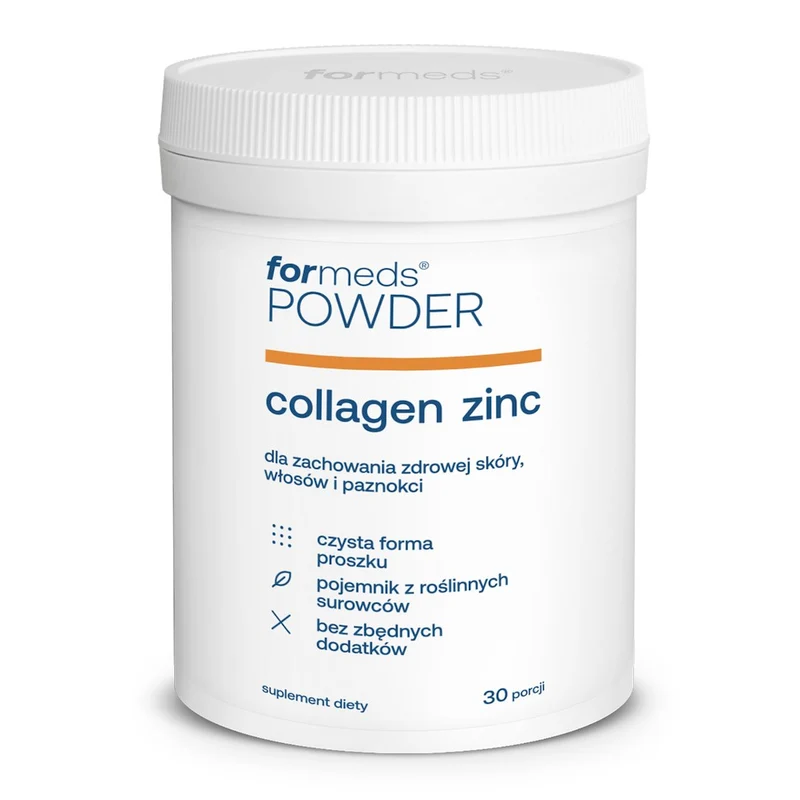 ForMeds Powder COLLAGEN ZINC Kollagen und Zink 30 Portionen MHD: 11-2026