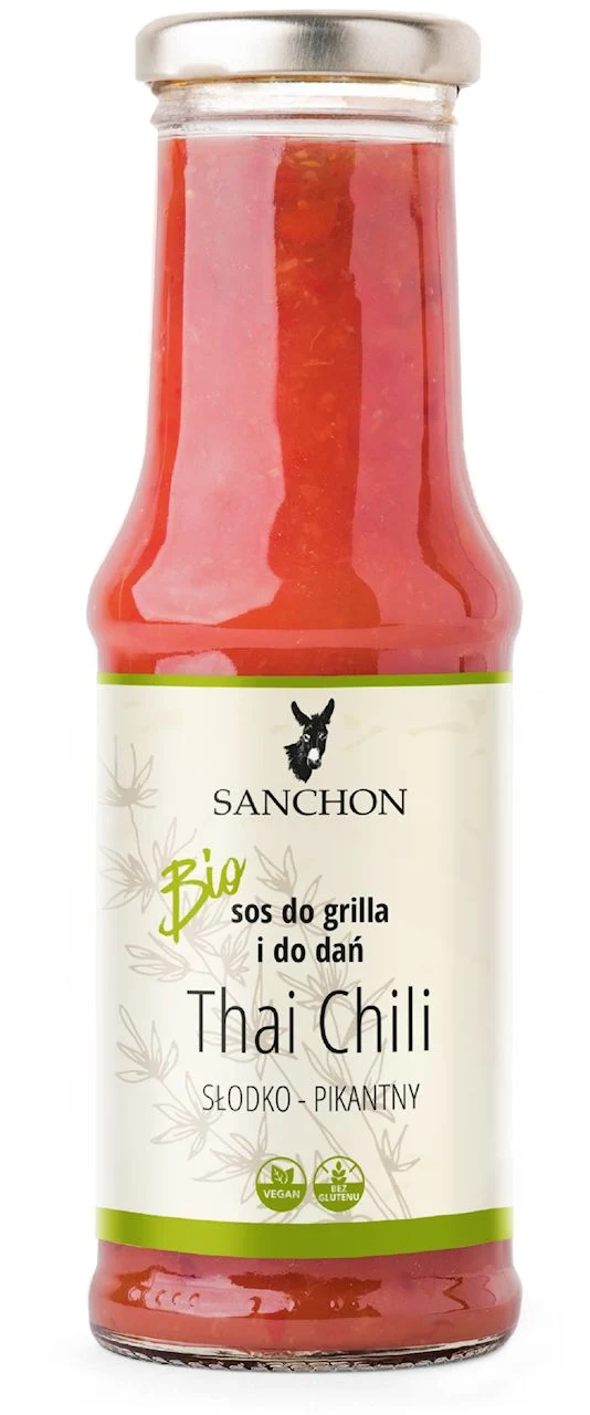 SOS THAI CHILI – VEGAN, GLUTENFREI, BIO, 210 ml – SANCHON MHD: 11-2026