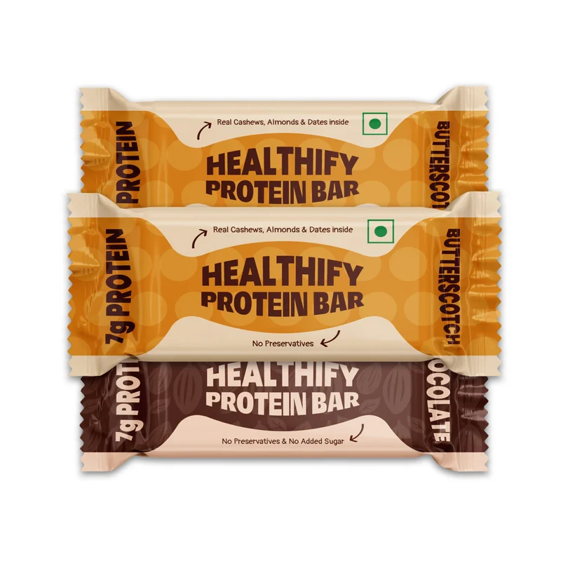 Healthify Protein Bars – Pack of 3