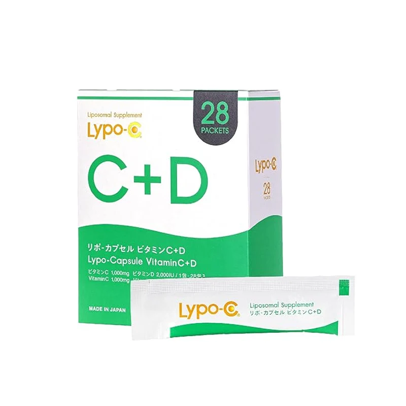 Lypo-C: Premium Japanese Vitamin C and D Supplement with Liposome Technology