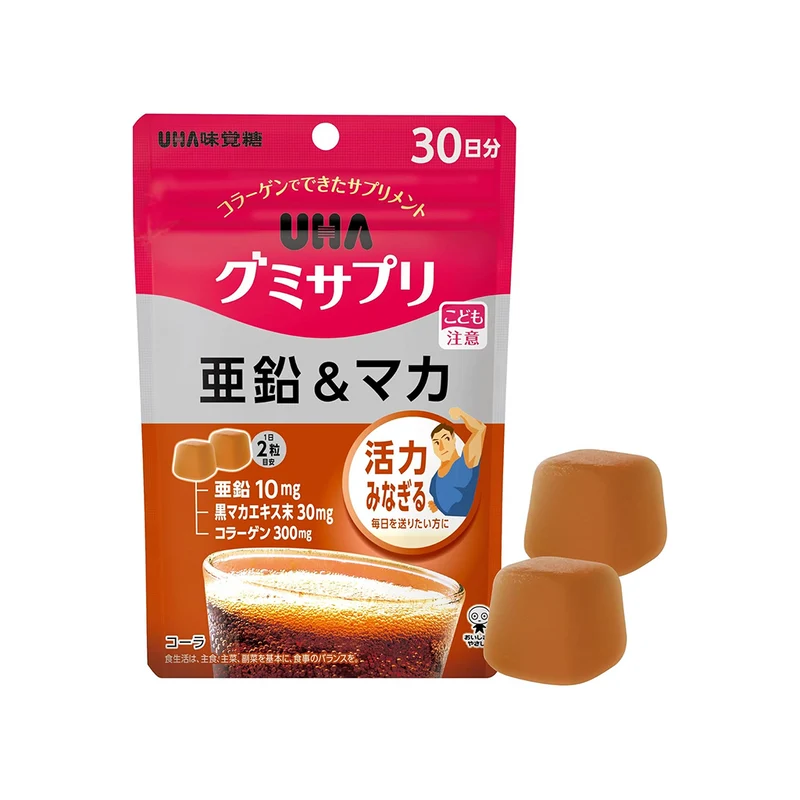 Japanese Maca Root Gummies with Zinc for Daily Vitality