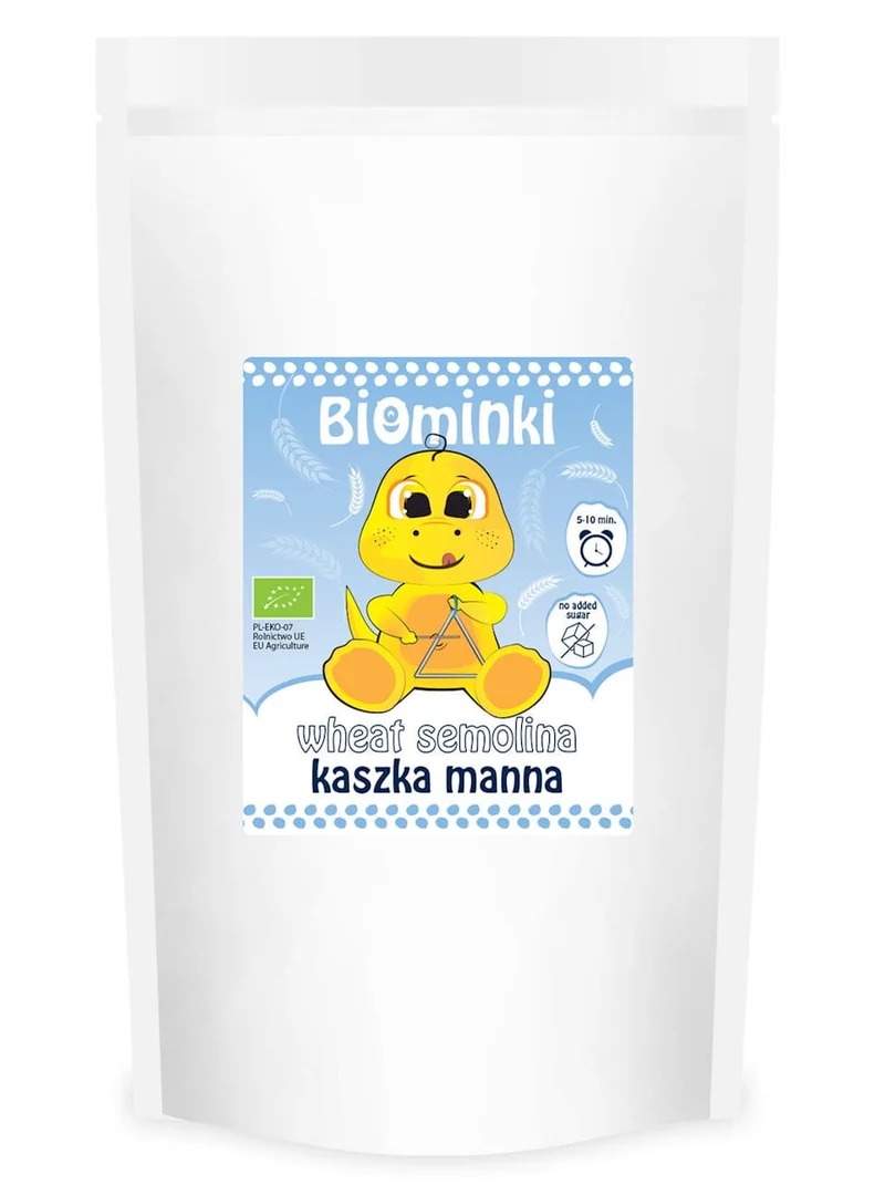 BIO-Grießbrei 500 g – BIOMINKI MHD: 10-2026