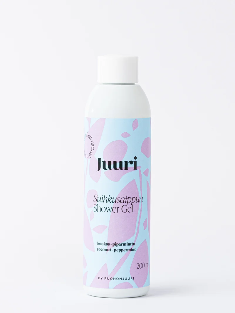 Juuri Duschtvål, kokos-pepparmynt, 200 ml