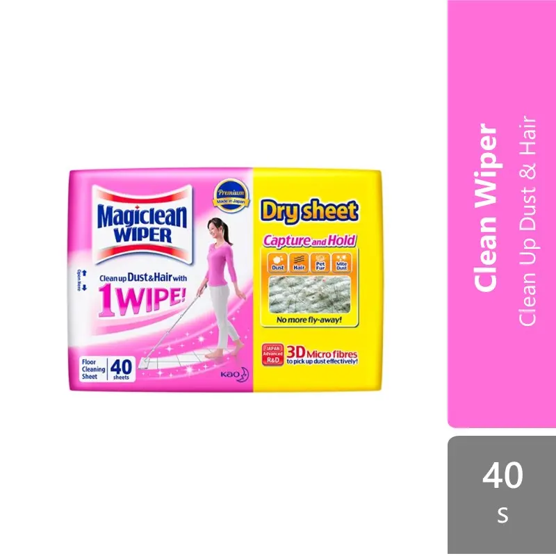 Magiclean Wiper Sheet Sm 1604 40s