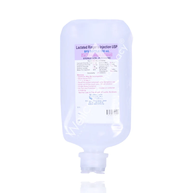 Lactated Ringers Bottle 500ml