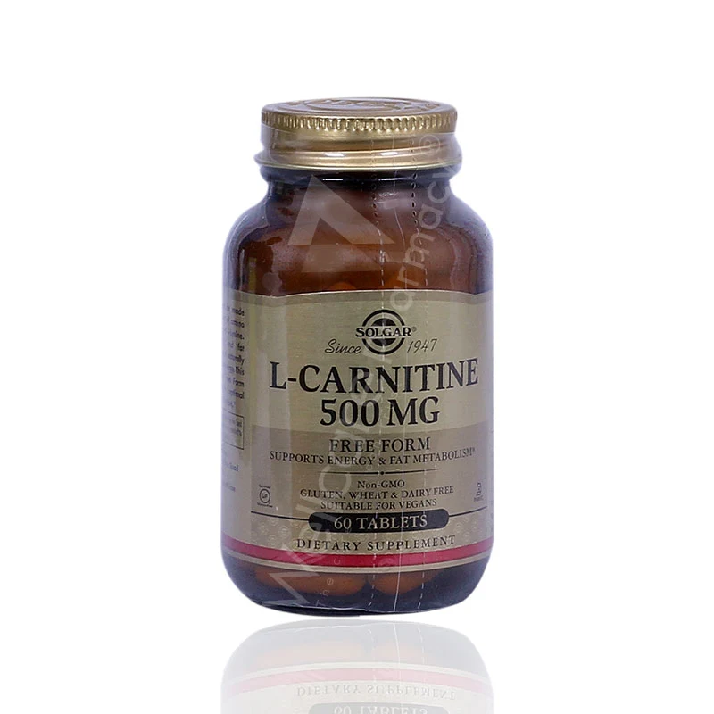 Solgar L-Carnitine 500mg Tablets 60'S