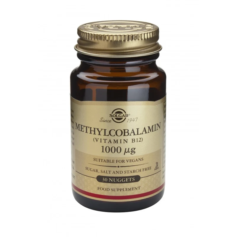 Solgar Methylcobalamin 1000mcg Nuggets 30'S