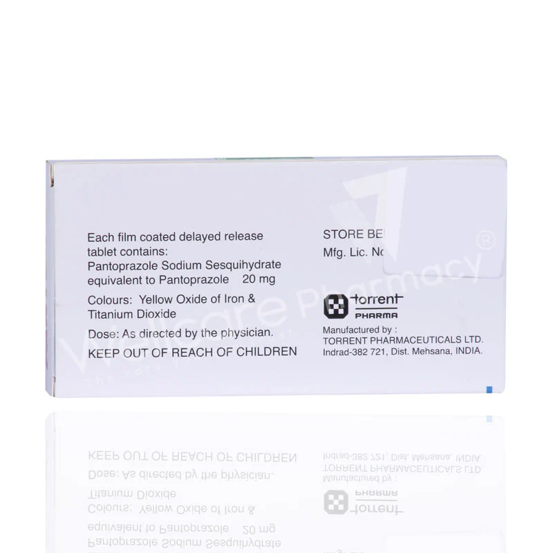 Pantor 20mg Tablets 30'S