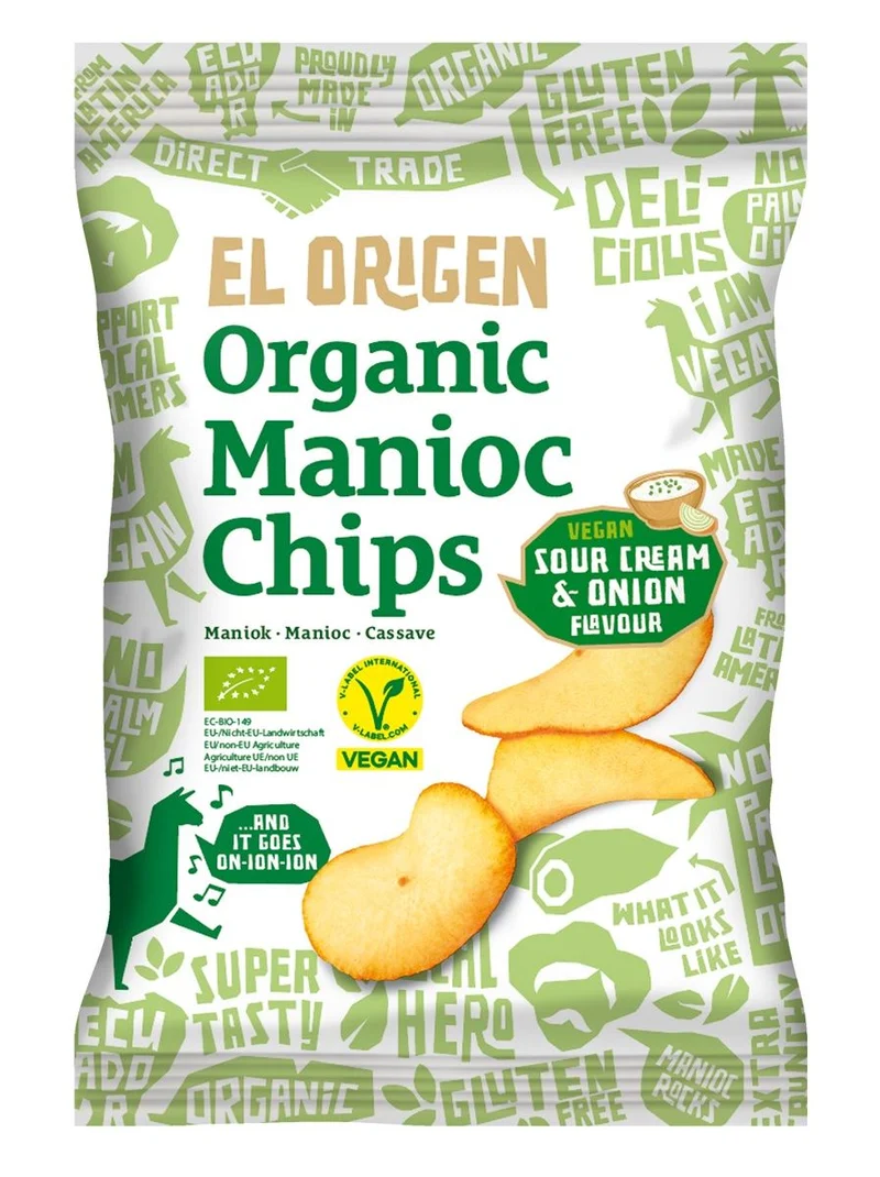 GUELLAFREIE VEGAN CUANTHOUSE CHIPS BIO 60 g - EL ORIGEN