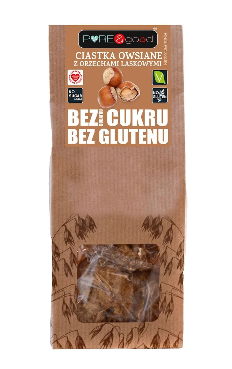 PURE&GOOD - GLUTENFREIE SWEEDS MIT LASKNÜSSEN 150 g - PURE&GOOD