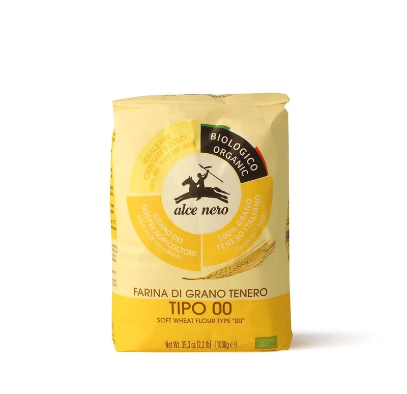 Typ "00" Vollkornmehl für süße Backwaren bIO 1 kg - ALCE NERO