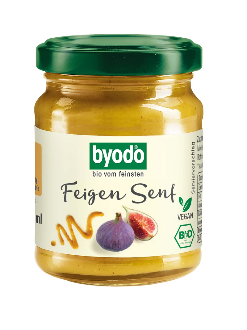 Glutenfreier FEIG-SENF BIO 125 ml - BYODO