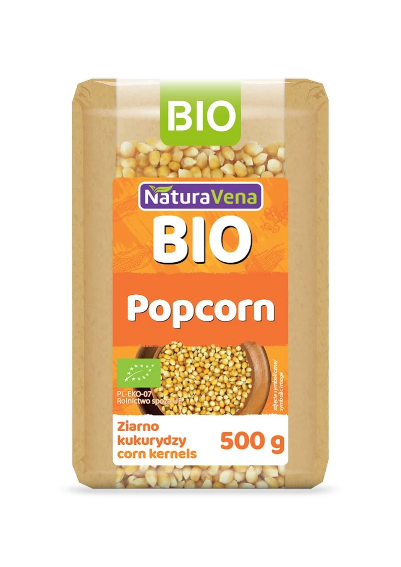 POPCORN (KUPFERKÖRNER) BIO 500 g - NATURAVENA