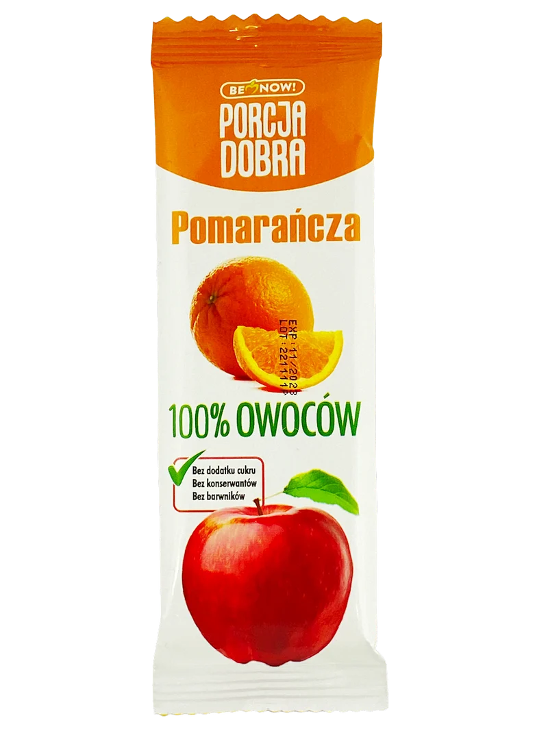 ZUCKERFREIER APFEL- UND ORANGEN-Snack 16 g - GUTES BROT