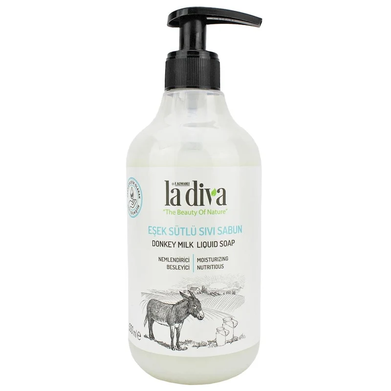 HANDSEIFE MIT SCHWADENMILCH 500 ml - LA DIVA