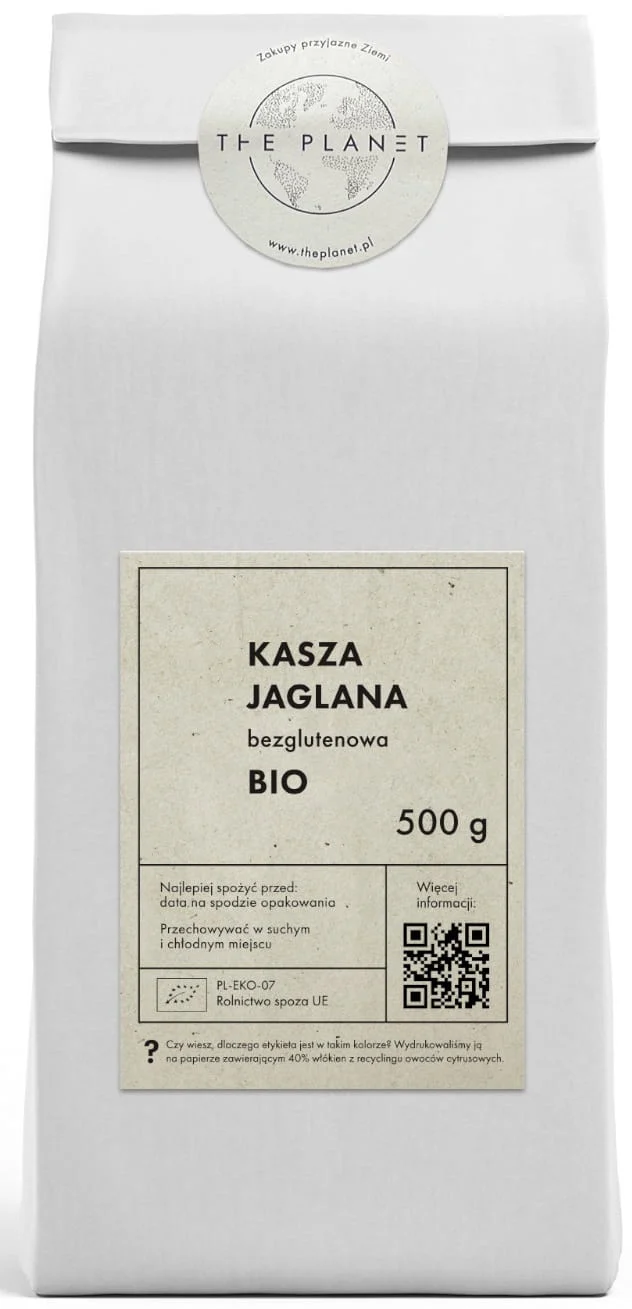 Glutenfreie Gerstengrütze BIO 500 g - THE PLANET