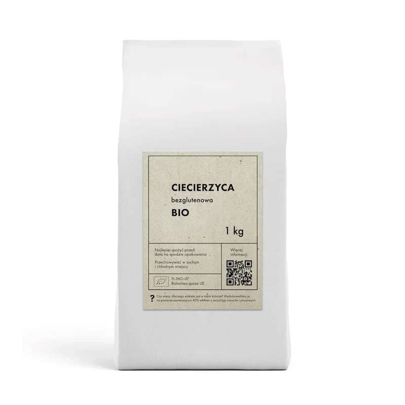 Glutenfreie Kichererbsen BIO 1 kg - THE PLANET
