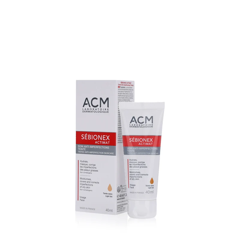 ACM Sebionex Actimat Light Tinted Cream 40Ml