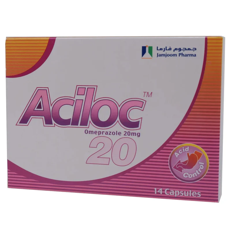 Aciloc 20Mg 14 Capsules
