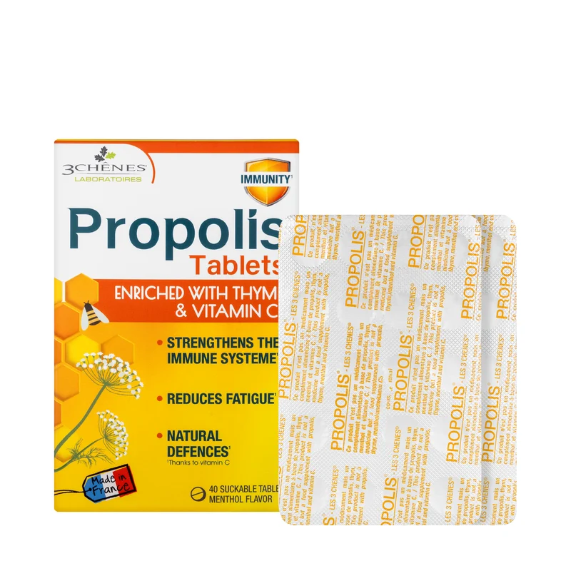 3 Chênes Propolis 40 Lozenges