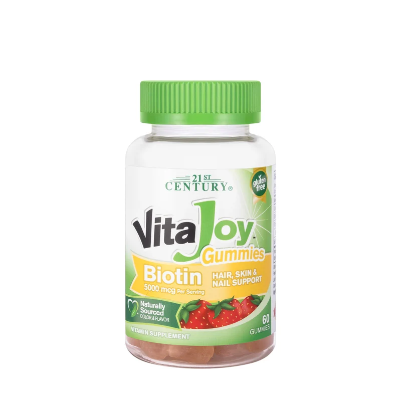 21 Century Vitajoy Biotin 5000 Mcg 60 Gummies