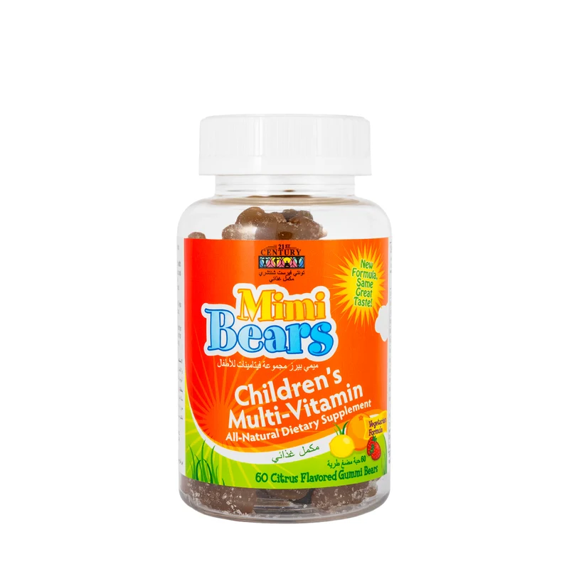 21 Century Mimi Bears Child multivitamins And Minerals 60 Gummies