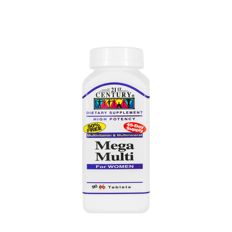 21 Century Mega Multi Woman 90 Tablet