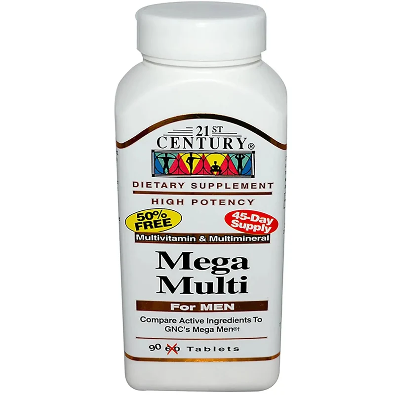 21 Century Mega Multi Men 90 Tablet