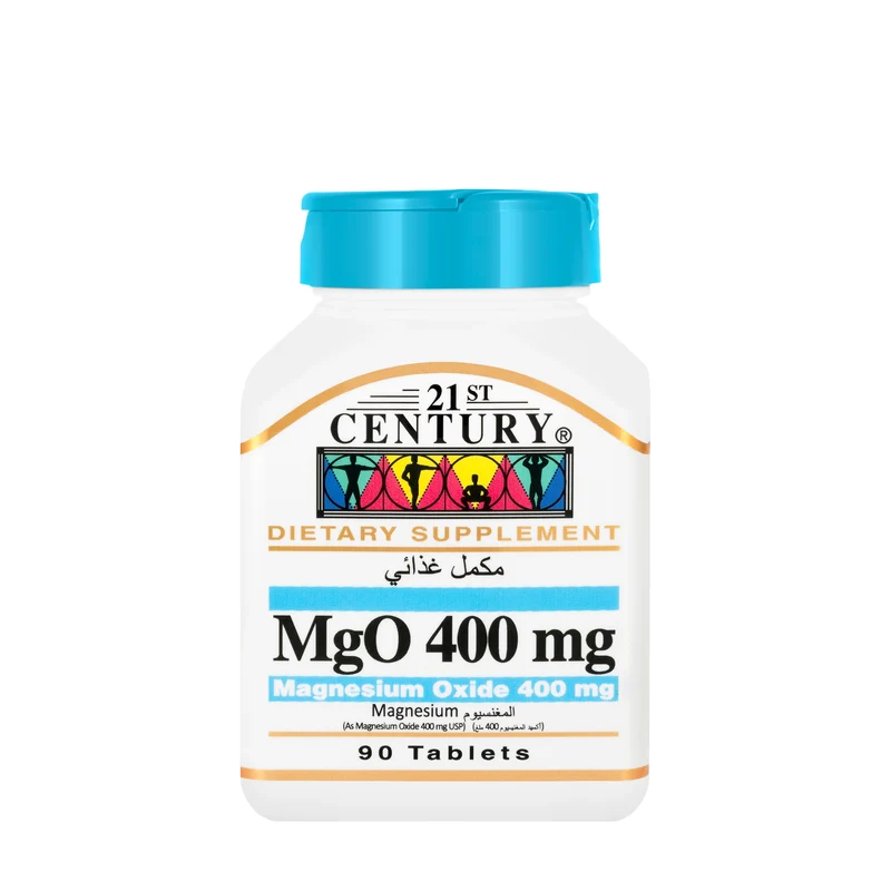21 Century Magnesium [mgo] 400 mg 90 Tablet