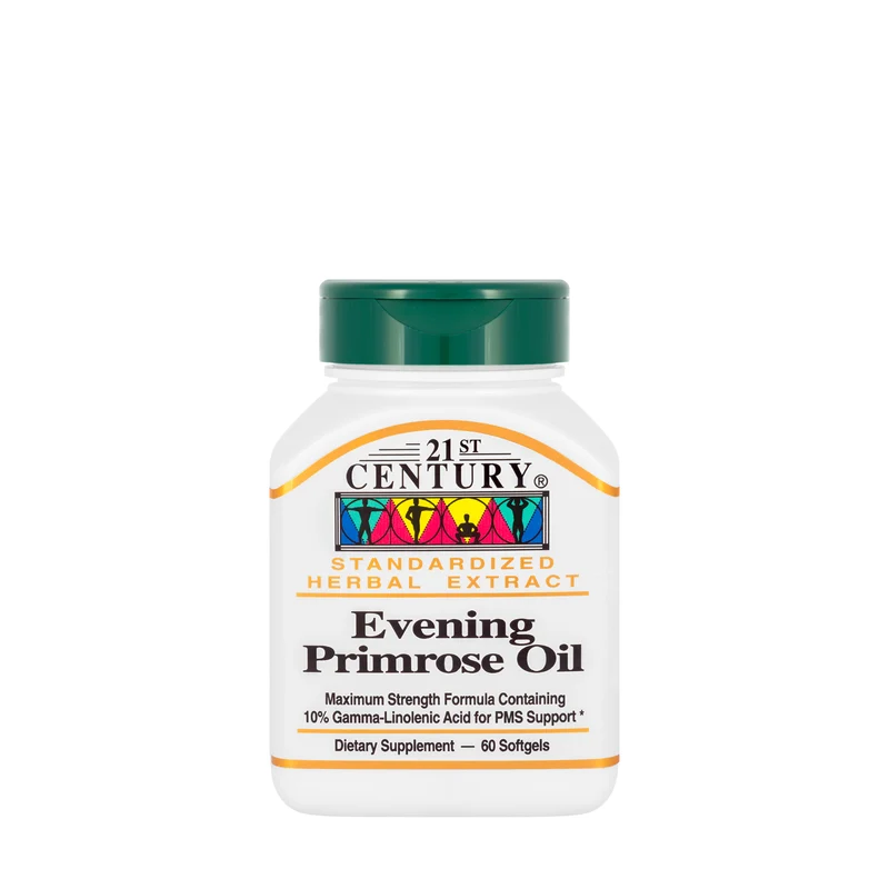 21 Century Evening Primerose Oil 60 Softgel Capsules
