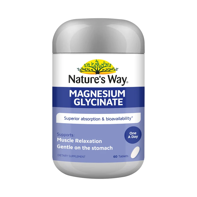 NATURES WAY Mg Glycinate Tabs 110s