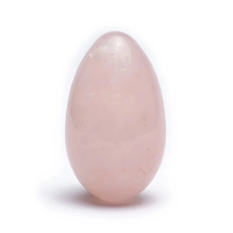 Yoni-ägg Rosenkvarts 4 cm