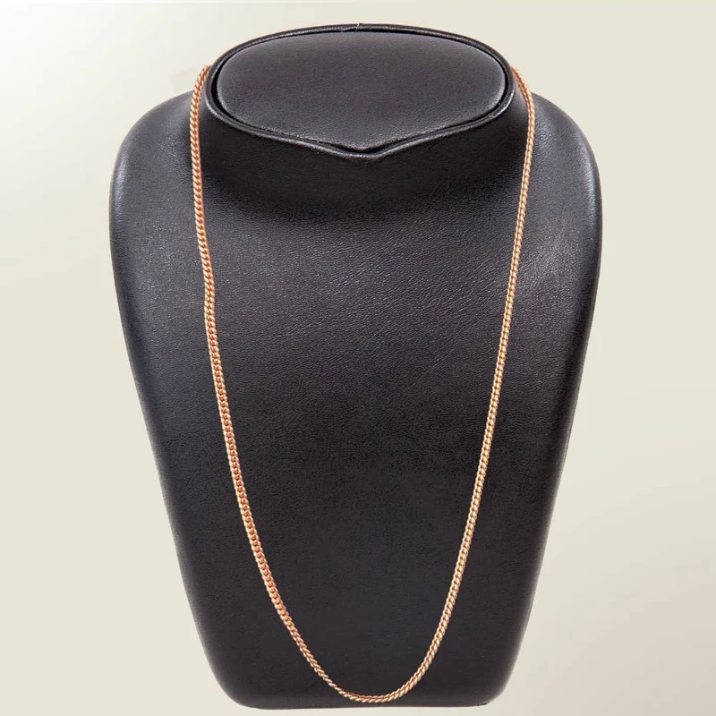 Kopparhalsband 48 cm | Ren koppar – handgjort