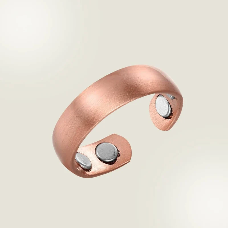 Magnetisk kopparring för hälsa – 4 magneter