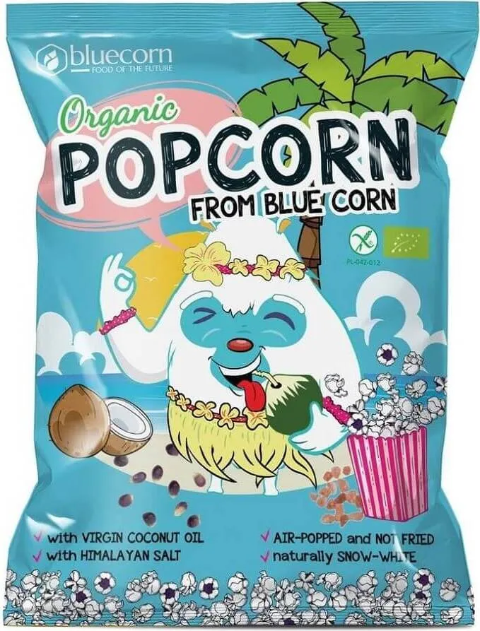 Bio-Popcorn aus blauem Mais 20 g MHD: 11-2026