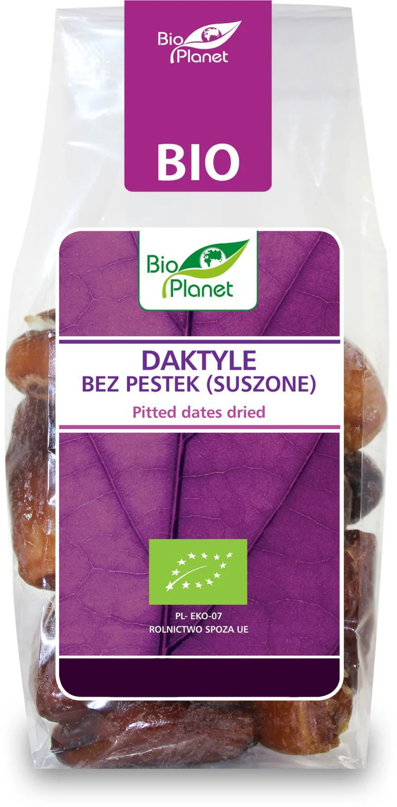 ENTKERNT, GETROCKNETE DATTELN, BIO, 150 g – BIO PLANET MHD: 09-2026