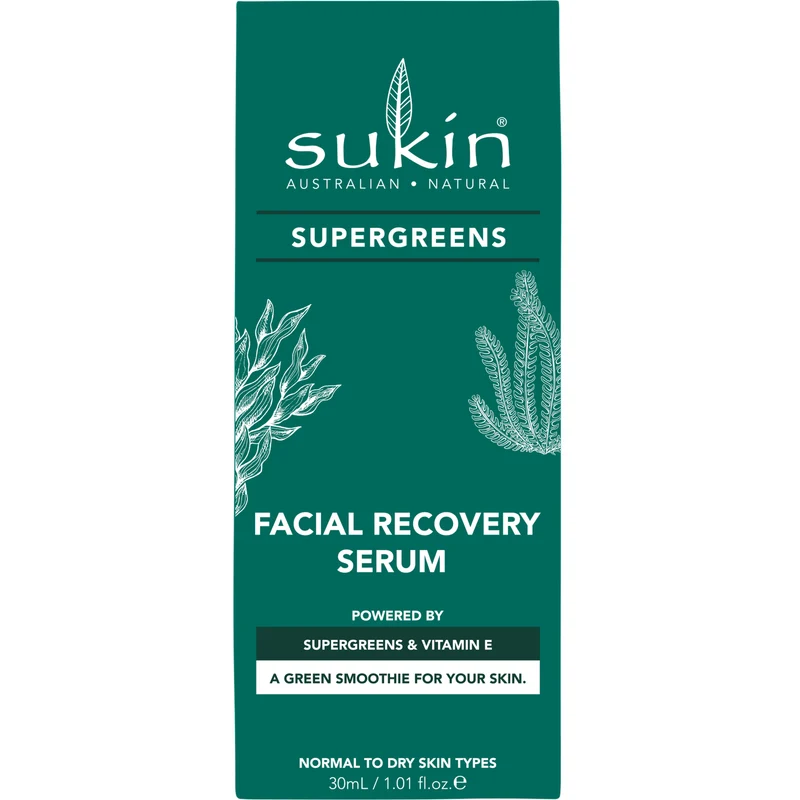 SUKIN SUPERGREENS RECOVERY SERUM 30ML