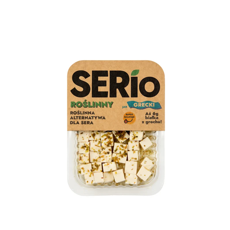 GEMÜSE ALTERNATIVE FÜR KÄSE "AS GREEK" 150 g - SERIO