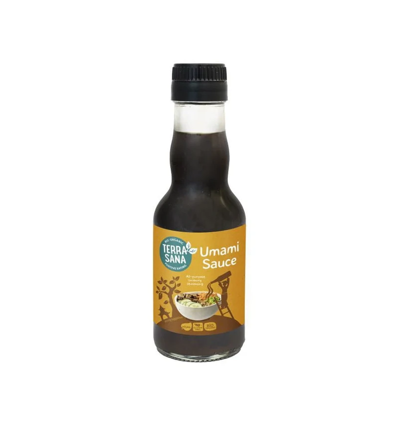 Glutenfreie UMAMI-Sauce BIO 145 ml - TERRASANA