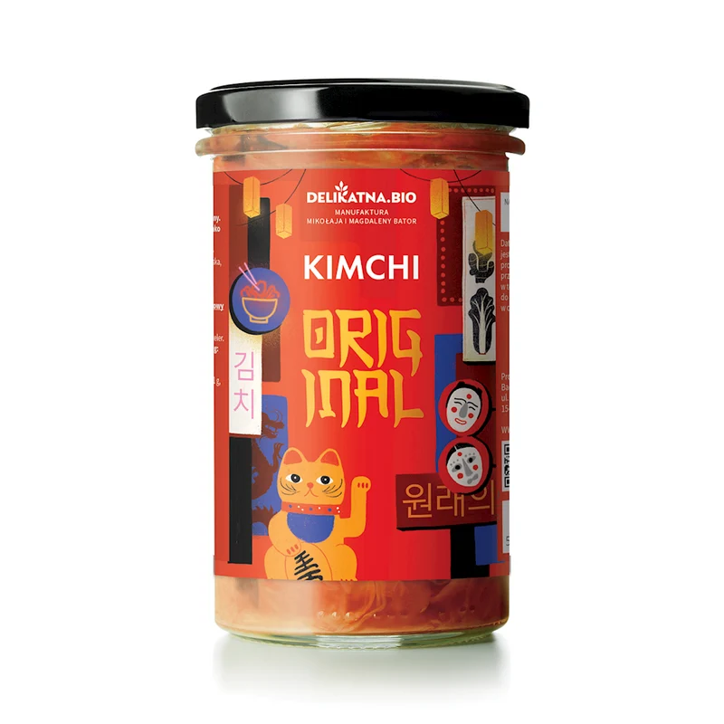 KIMCHI ORIGINAL 540 g - DELICIOUS (ZUFÄLLIG)