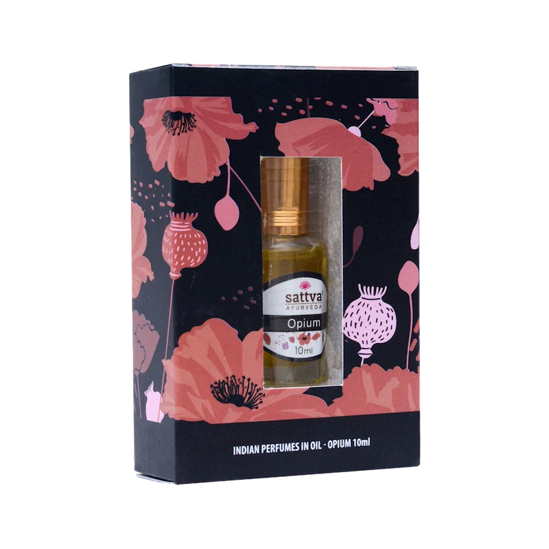 OPIUM PERFUMES IN OIL (ROLL-ON) 10 ml - SATTVA (AYURVEDA)