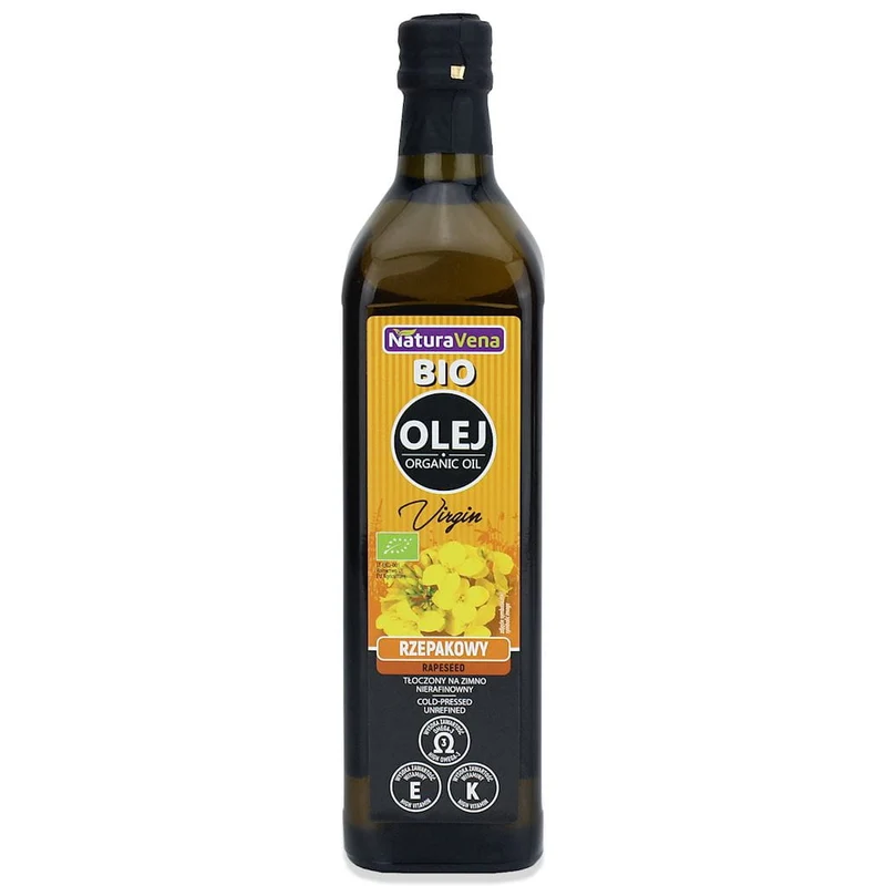 KALTGEPRÄGTES RAPE-ÖL BIO 750 ml - NATURAVENA